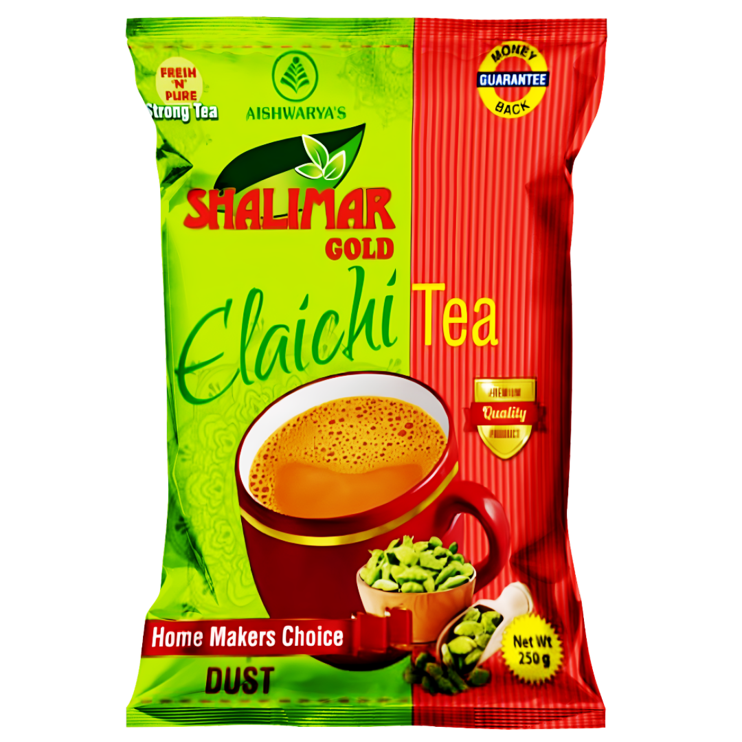 Shalimar Gold Premium Dust Elaichi Tea 250g